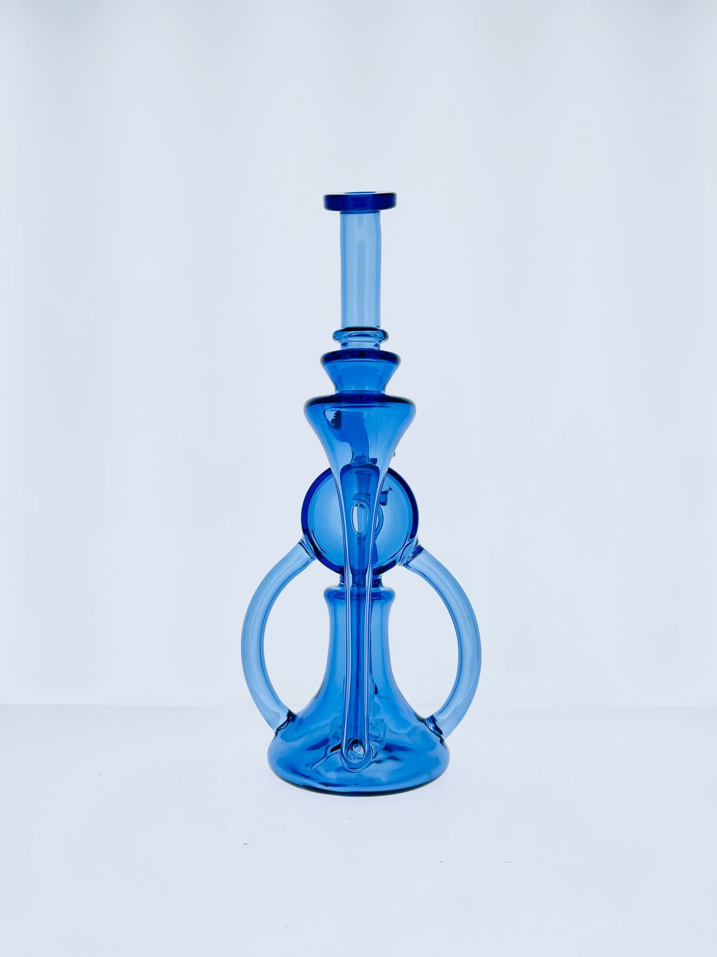 11" Full Color Donut Rig w/ Double Uptake & Showerhead Perc