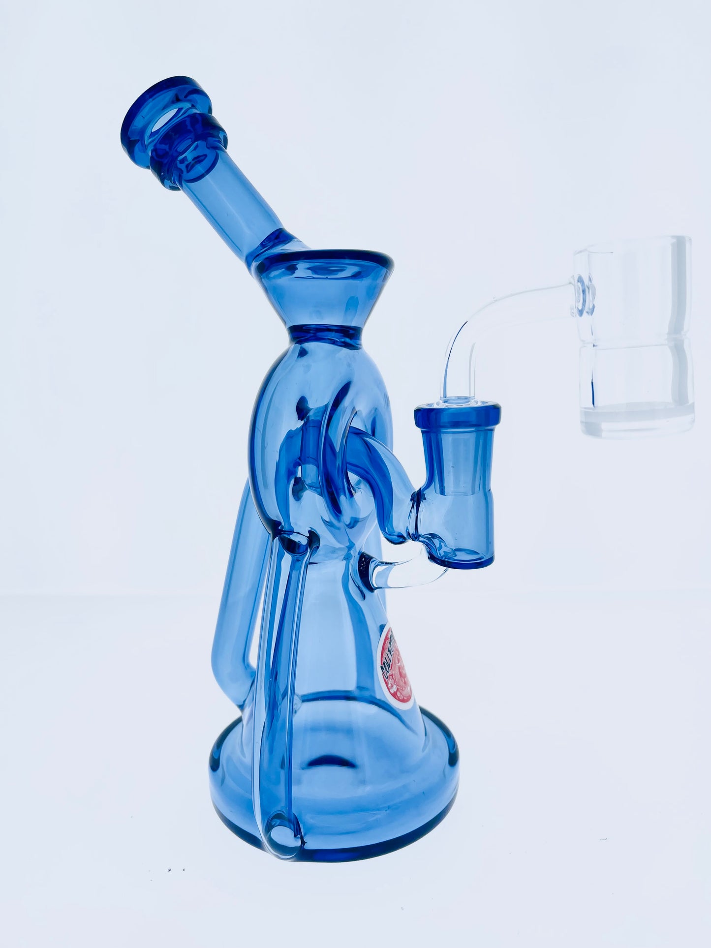 Dragon Collective Blue Bent Neck Balloon Rig