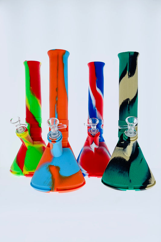 12" Silicone Beaker w/ Slick & Tool