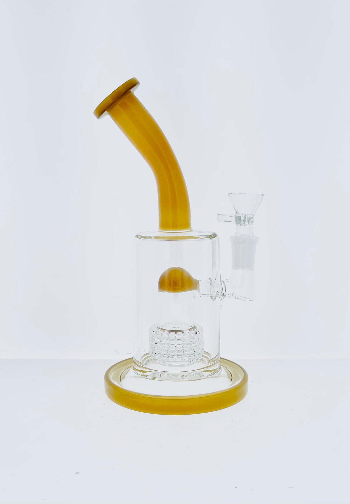 8.5" Bent Neck Rig w/ Color Neck & Matrix Perc