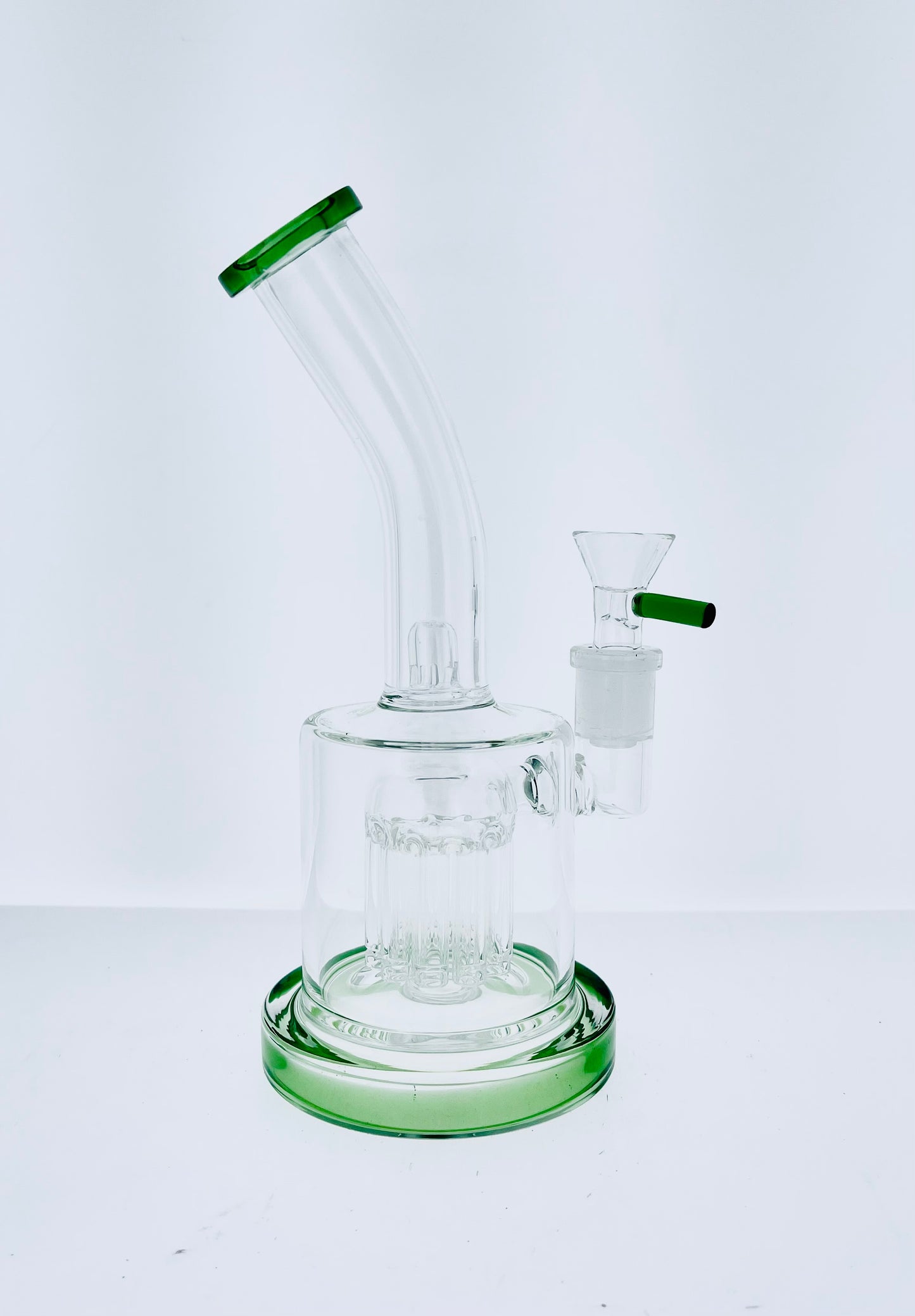 8" Tree Arm Perc Rig w/ Splash Guard