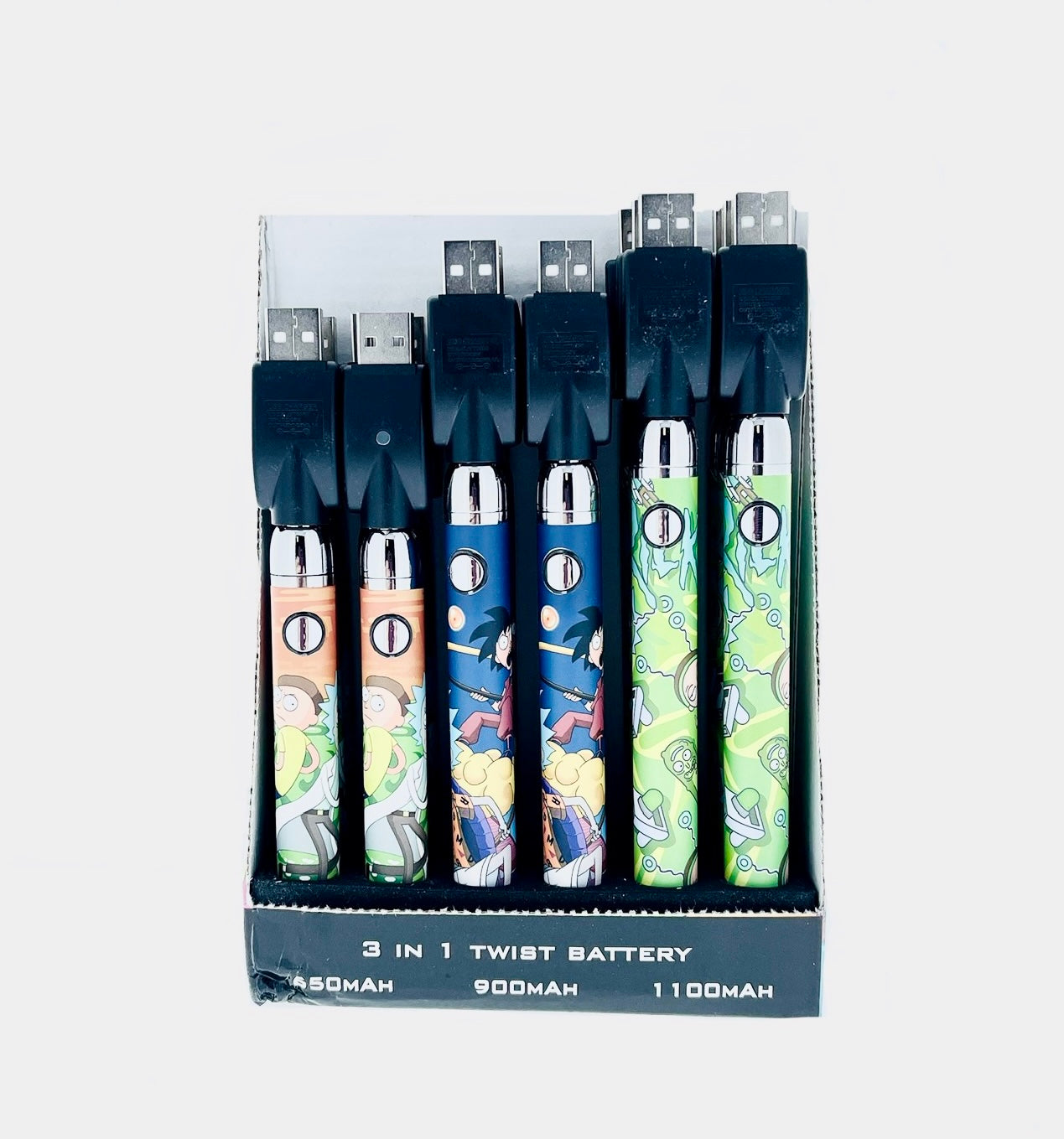 Rick & Morty 3 in 1 Twist Battery