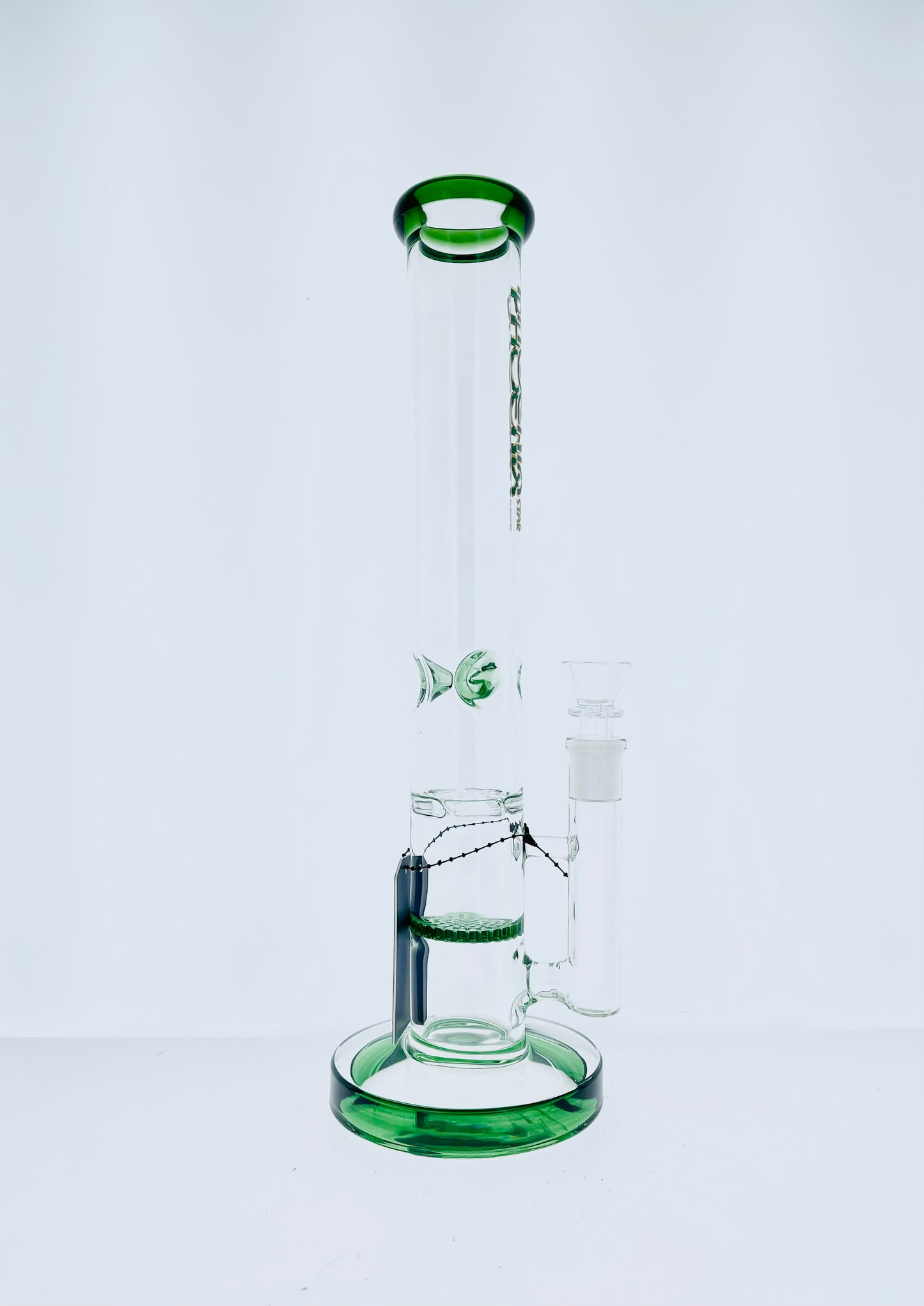 Phoenix 14" Straight w/ Turbine & Honeycomb Perc